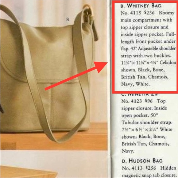 🛑✋✋🛑 Coach vintage Whitney bag  style #4115 - Picture 10 of 10